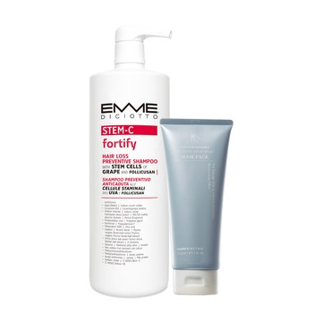 EMME 葡萄多酚能量洗髮精1000mL+鉑金光感水凝髮膜200g