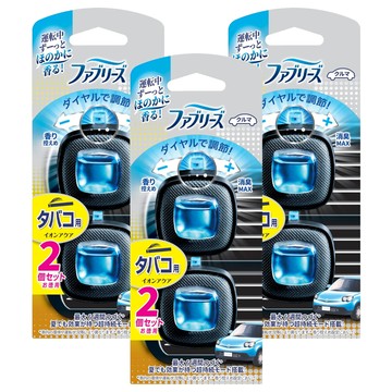 febreze 風倍清 車用出風口消臭芳香劑 2.5ml 2件組  3組  淨味離子