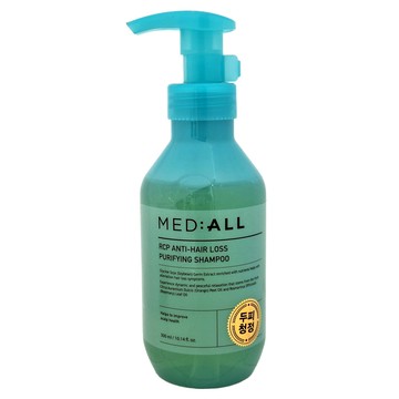 MEDALL 淨化油性頭皮洗髮精-專用、深層清潔、控油蓬鬆  300ml  1瓶