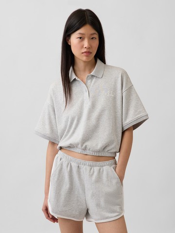 VintageSoft毛圈布寬鬆版Gap Logo短版Polo衫
