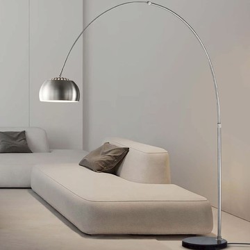 E27 金屬曲線落地燈  F37-16-23551、23552