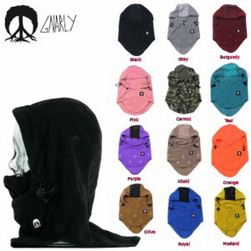 Gnarly ナーリー Face Mask Hood メンズ フェイスマスク バラクラバ スノーボード 12カラー 通販 Lineポイント最大1 0 Get Lineショッピング