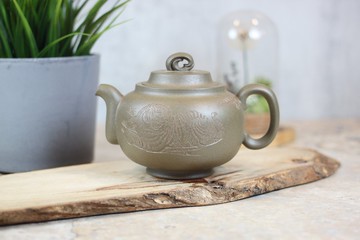 【送禮好物】星月 黃金段還原燒 宜興紫砂 楊志敏助工製 250ml