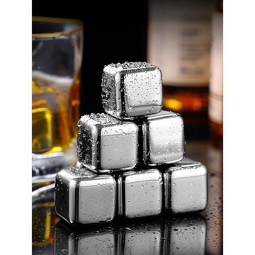 食品級316不銹鋼冰塊威士忌冰球鐵冰石金屬凍冰粒304家用小冰酒石