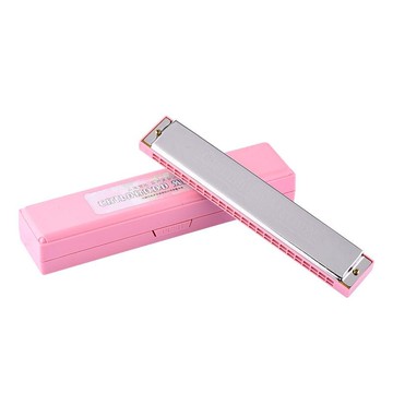 口琴 孔聲口琴24孔復音C調有數字音符初學者學生成人兒童入門男女演奏【MJ9403】