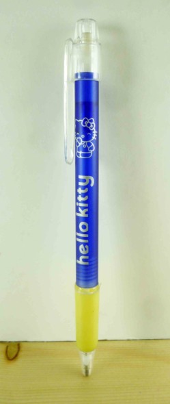 【震撼精品百貨】Hello Kitty 凱蒂貓~KITTY自動鉛筆-深藍筆桿-白色蓋