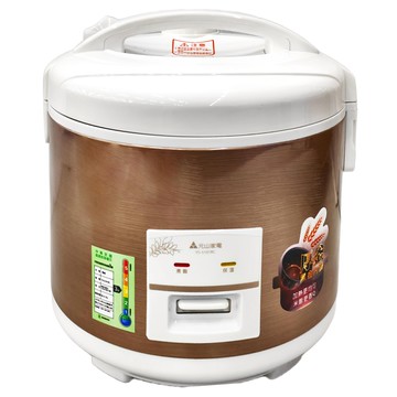 YENSUN 元山 YS-5101RC 多功能電子鍋 一鍵操作 高效加熱盤  White and Brown