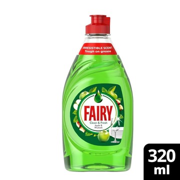 Fairy 高效能洗碗精青蘋果*5入-英國皇室御用品牌(英國境內版)