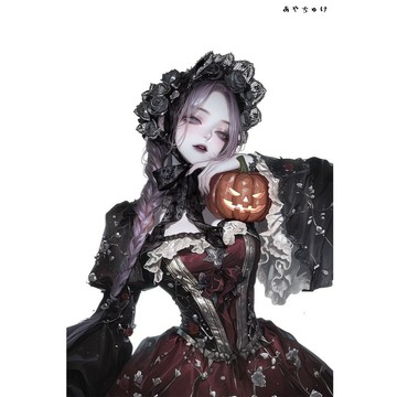 【9 月新品】07-152-0524 人物貼紙 瘋狂哥德萬聖節