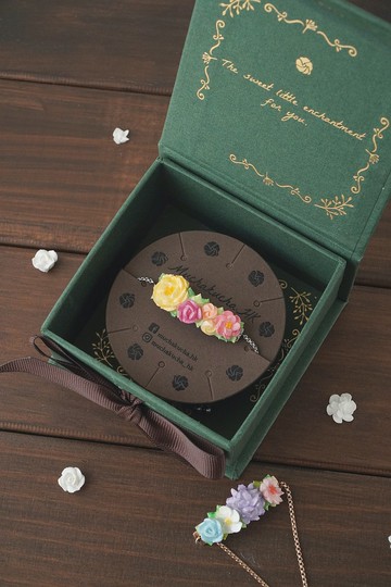 客製化禮物 奶油黏土裱花手鍊