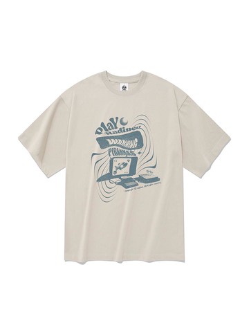 Play Short Sleeve T-Shirt Beige