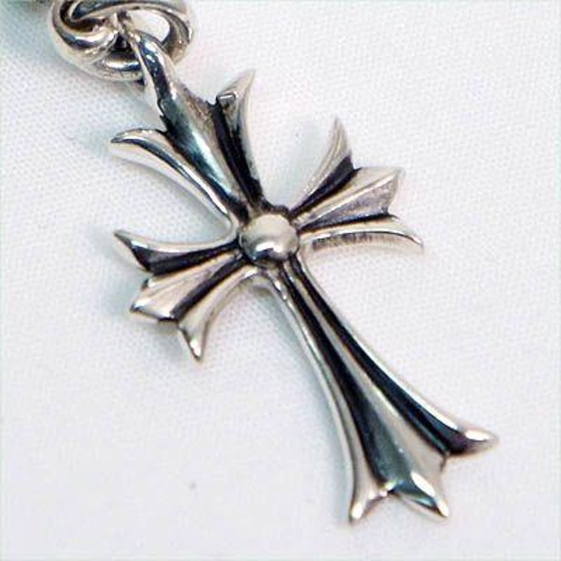 クロムハーツ Chrome Hearts ネックレス #1 Ball Tiny Cross Charm #1