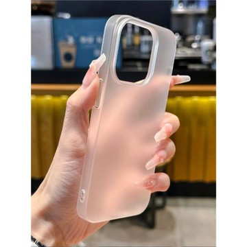 硬殼超薄磨砂全包簡約半透明蘋果