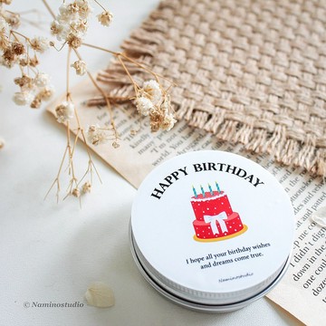 香薰蠟燭，30 克，生日禮物，贈品