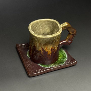 台灣【手作HandMade】侘寂の咖啡杯組貳