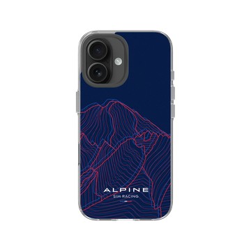 iPhone 16 Clear Case（相機按鈕） 透明 - Alpine - Alpine Sim Racing