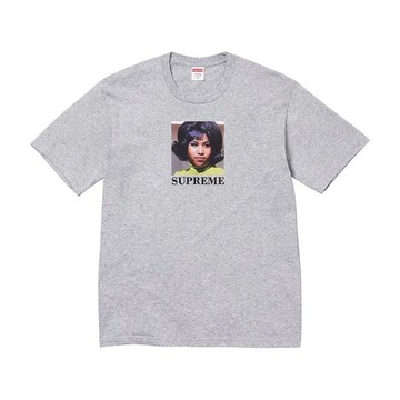 Supreme Aretha Tee 歌手 人像 短袖 灰色 SS26T57-HY [台灣現貨]