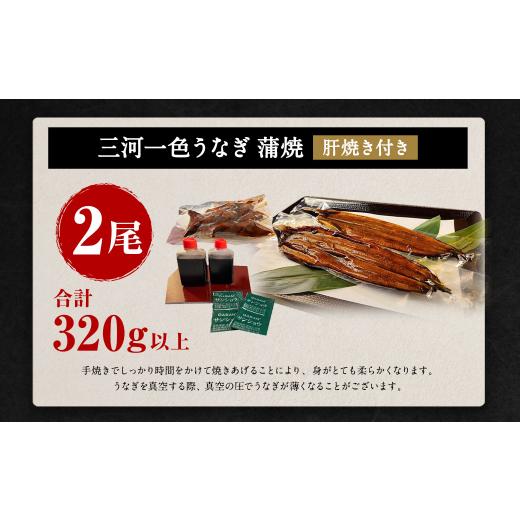 ふるさと納税 愛知県 幸田町 三河一色うなぎ蒲焼 2尾(肝焼き付き) うなぎ 蒲焼