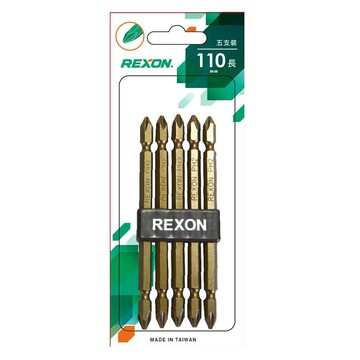 十字起子頭110mm長-5支裝