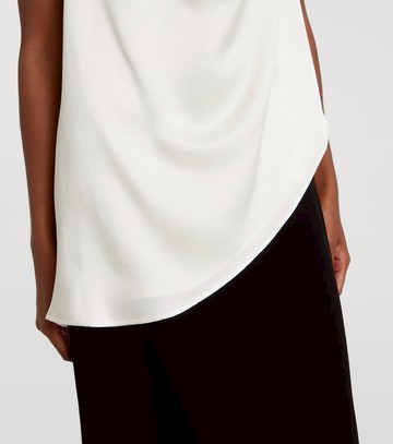 Róhe Draped satin top
