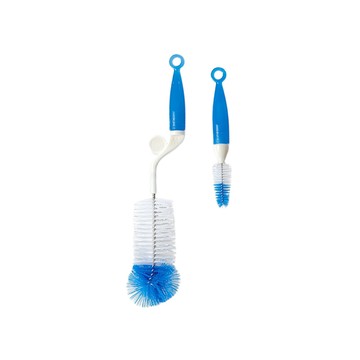 KU.KU Duckbill 酷咕鴨 360度旋轉抗菌奶瓶刷  藍  1個