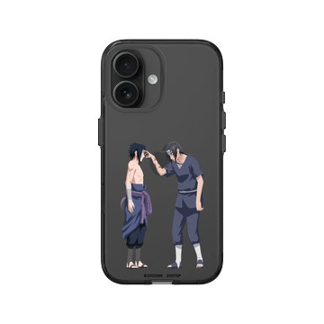 iPhone 16 Clear (相機按鈕) 酷墨灰 - 火影忍者 Naruto - 宇智波兄弟