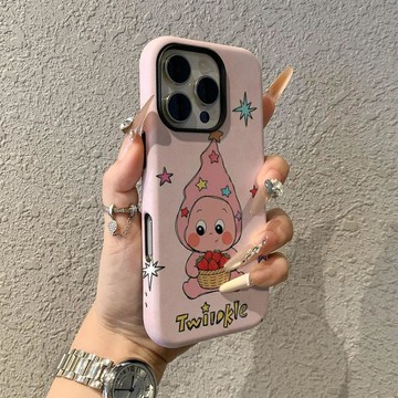 星星人適用蘋果17pro/Air手機殼iPhone16promax卡通15pro女13可愛14/12/11新款