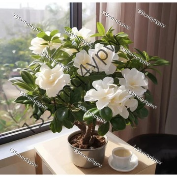 現貨 濃香型 梔子花盆栽 種（250粒）多買多送梔子花種子 四季可種新手易種 留香長梔子花盆栽樹苗種子 重瓣梔子花種子