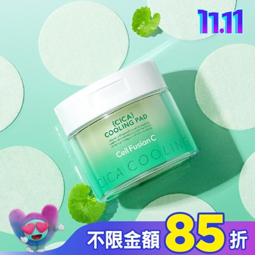 秀膚生 Cell Fusion C 積雪草鎮靜涼感棉片70片/180ML