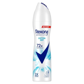 【Rexona 蕊娜】制汗爽身噴霧-清新舒棉 135ml