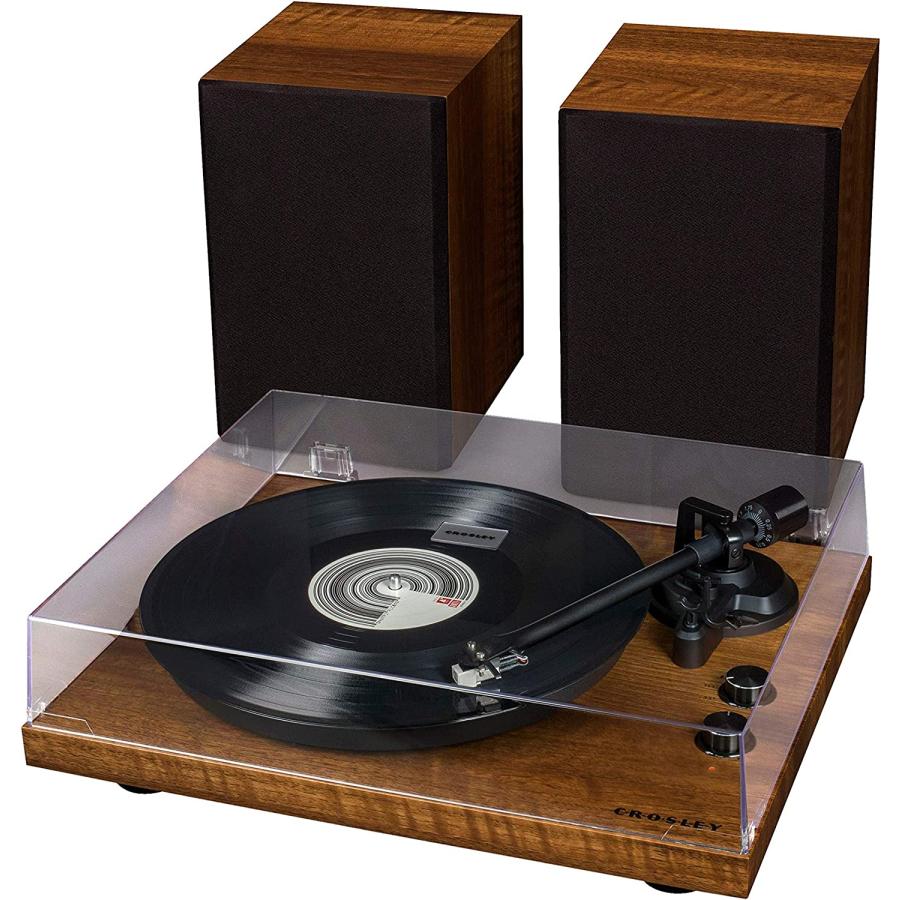 Crosley C62A-WA Belt-Drive 2-Speed Vinyl Bluetooth Turntable with Included