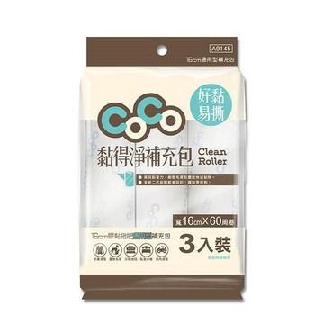 金獎 黏得淨補充包-16cm通用型 3入x6包