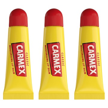 Carmex 小蜜媞 修護脣膏 2歲以上  原味  10g  3個