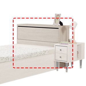 伊凡卡3.5尺加大收納床頭箱