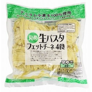 サンヨーフーズ 丸め 生パスタ フェットチーネ 4食入×12袋（1ケース）