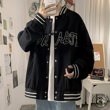棒球服男百搭夾克韓版潮流春秋外套港風秋季休閒上衣【木屋雜貨】