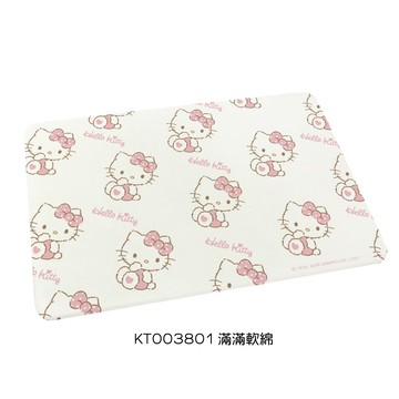 三麗鷗 HelloKitty 硬式珪藻土地墊60x39 硅藻土 腳踏墊 防潮 凱蒂貓 【5ip8】
