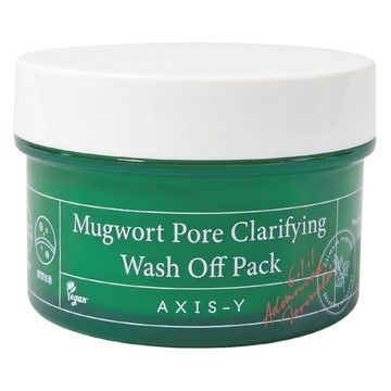 AXIS-Y 安舒研 艾草毛孔深層舒淨面膜 100ml  1罐