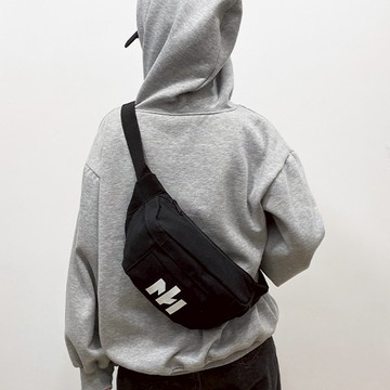 E.City_韓版運動休閒胸腰小挎包