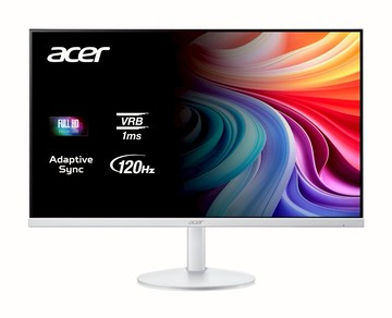 Acer｜SA273 P1 27吋超薄護眼螢幕 白色