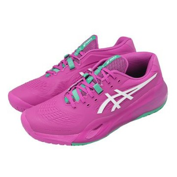 Asics 亞瑟士 網球鞋 GEL-Resolution X 男鞋 粉紅 白 美網配色 雙層中底 1041A481700