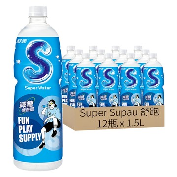 Super Supau 舒跑 S健康補給飲料  1.5L  12瓶
