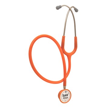 Spirit 精國 主治醫師 雙面聽診器 8號 CK-A601GDP 橘色  1個