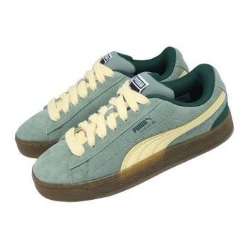 Puma 休閒鞋 Suede XL SK8TE Wrld 男鞋 綠 麂皮 膠底 401352-02