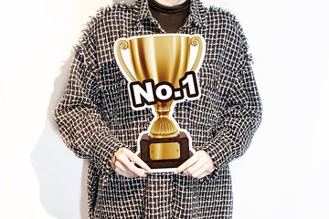 獎盃 No.1 No.2 No.3 手拿板 拍照道具 闖關 獎品 競賽 頒獎道具