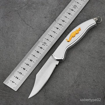 【臺灣出貨】全鋼折疊刀切瓜果削皮水果刀家用廚房小刀高硬度鋒利便攜小刀批髮 0AUU
