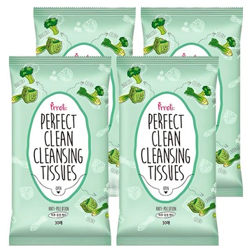 Prreti 綠意植萃卸妝濕巾 120g  30張  4包