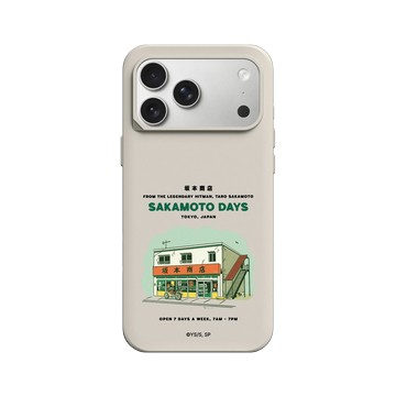 iPhone 17 Pro Max SolidX 貝殼灰 - Sakamoto Days - 坂本商店