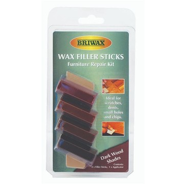 【英國Briwax】木製品補色修復棒-深色系