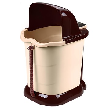 Ogula 小倉全自動加熱按摩泡腳桶 C008 (525 x 450 x 530mm  6.6kg) - 舒適足浴體驗  棕色